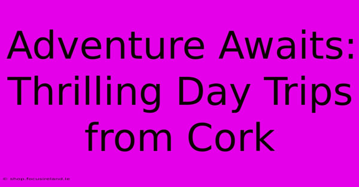 Adventure Awaits: Thrilling Day Trips From Cork