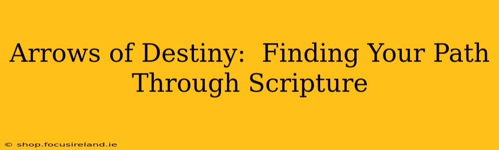 Arrows of Destiny:  Finding Your Path Through Scripture