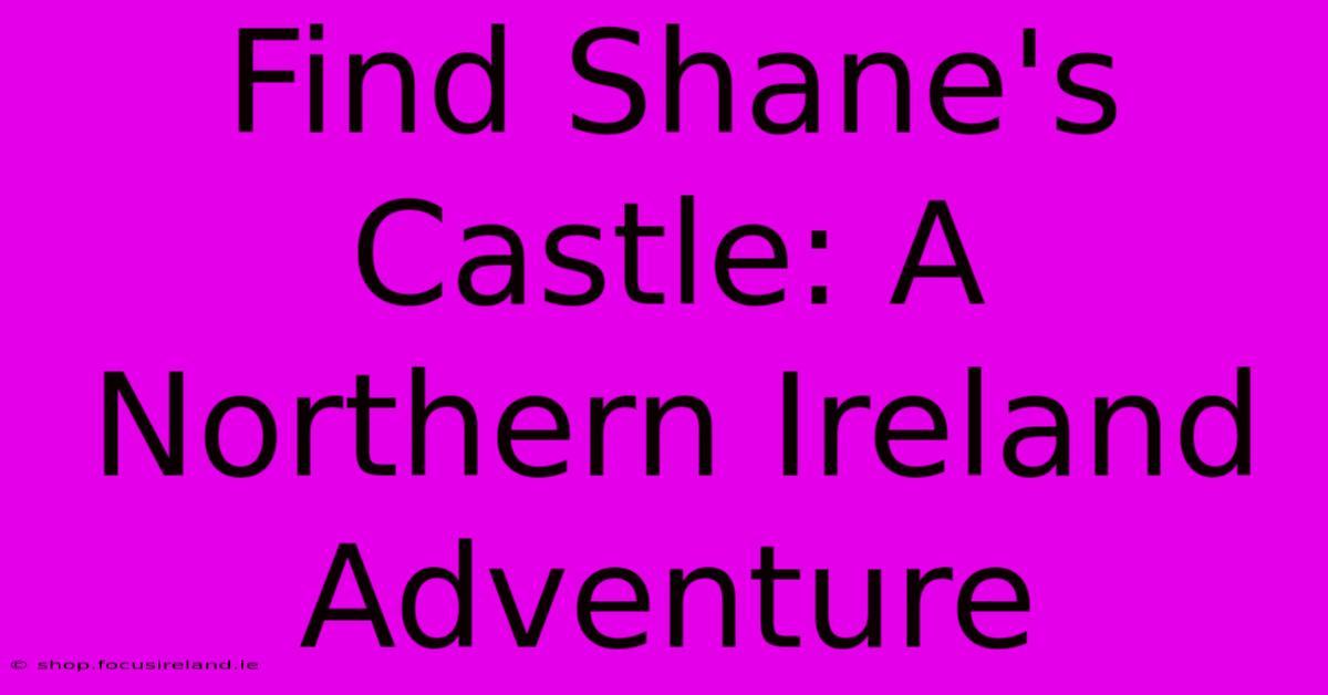 Find Shane's Castle: A Northern Ireland Adventure