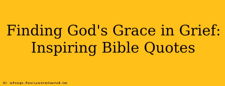 Finding God's Grace in Grief:  Inspiring Bible Quotes