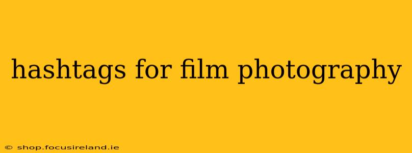 hashtags for film photography