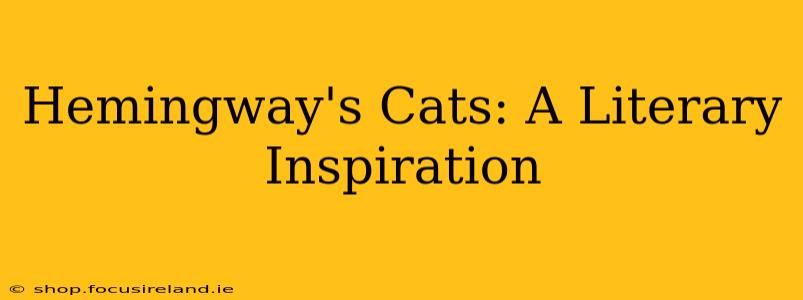 Hemingway's Cats: A Literary Inspiration