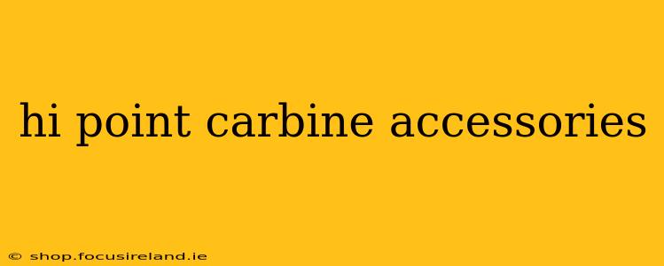 hi point carbine accessories