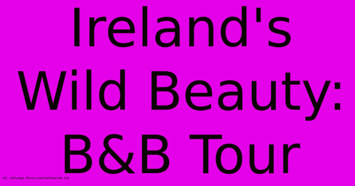 Ireland's Wild Beauty: B&B Tour