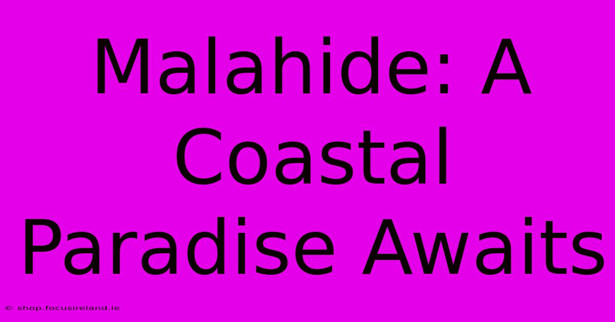 Malahide: A Coastal Paradise Awaits