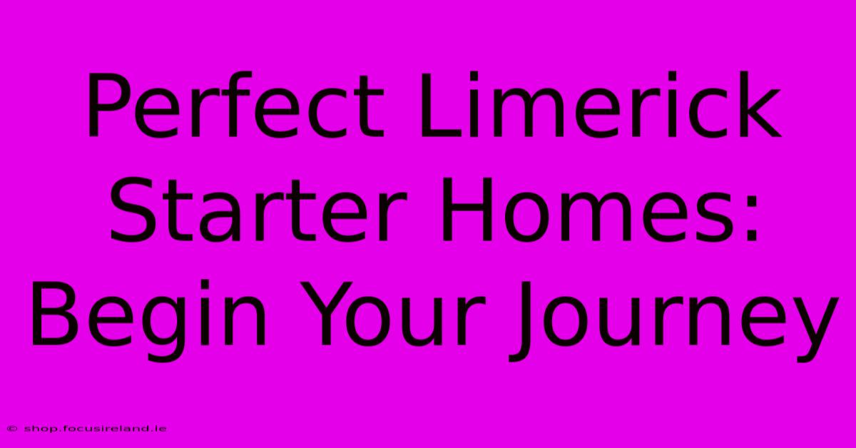 Perfect Limerick Starter Homes: Begin Your Journey