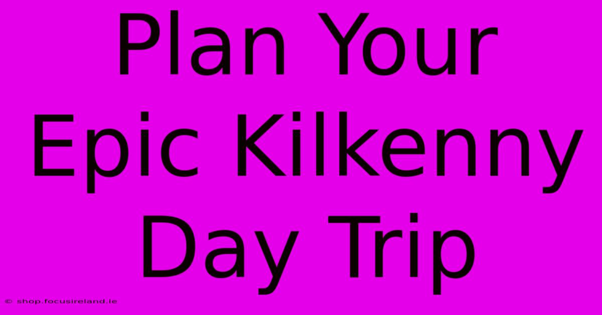 Plan Your Epic Kilkenny Day Trip