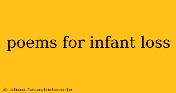 poems for infant loss