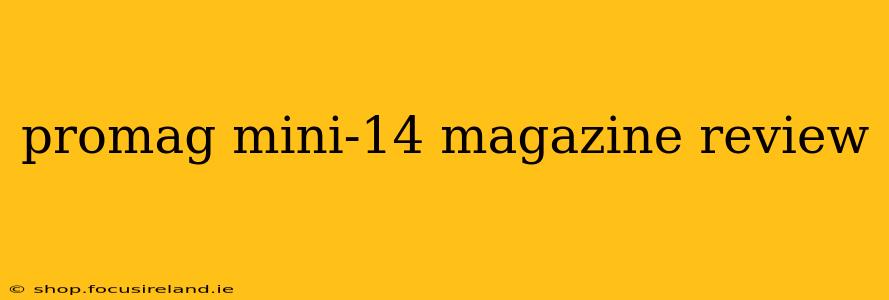 promag mini-14 magazine review