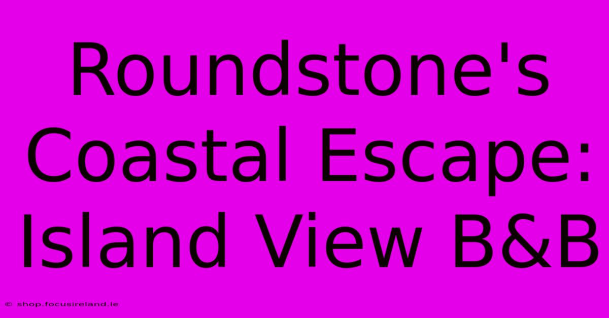 Roundstone's Coastal Escape: Island View B&B