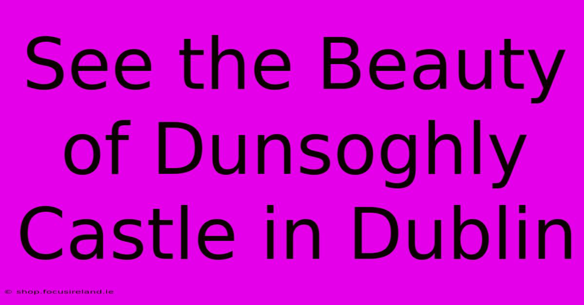 See The Beauty Of Dunsoghly Castle In Dublin