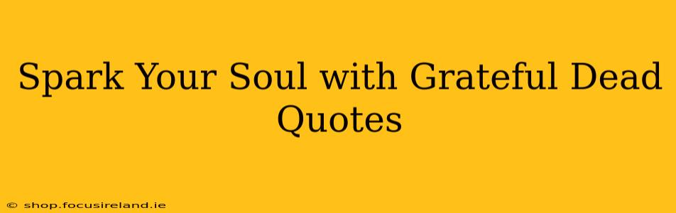 Spark Your Soul with Grateful Dead Quotes
