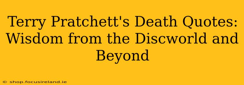 Terry Pratchett's Death Quotes:  Wisdom from the Discworld and Beyond
