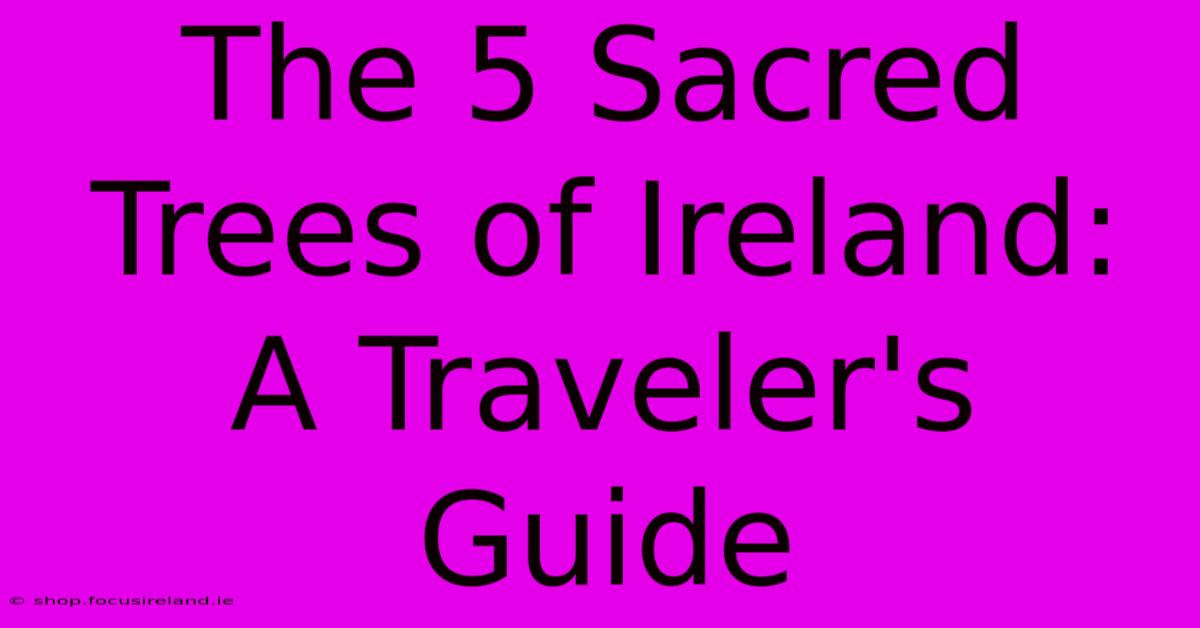 The 5 Sacred Trees Of Ireland:  A Traveler's Guide