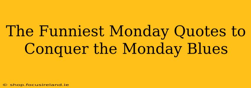 The Funniest Monday Quotes to Conquer the Monday Blues