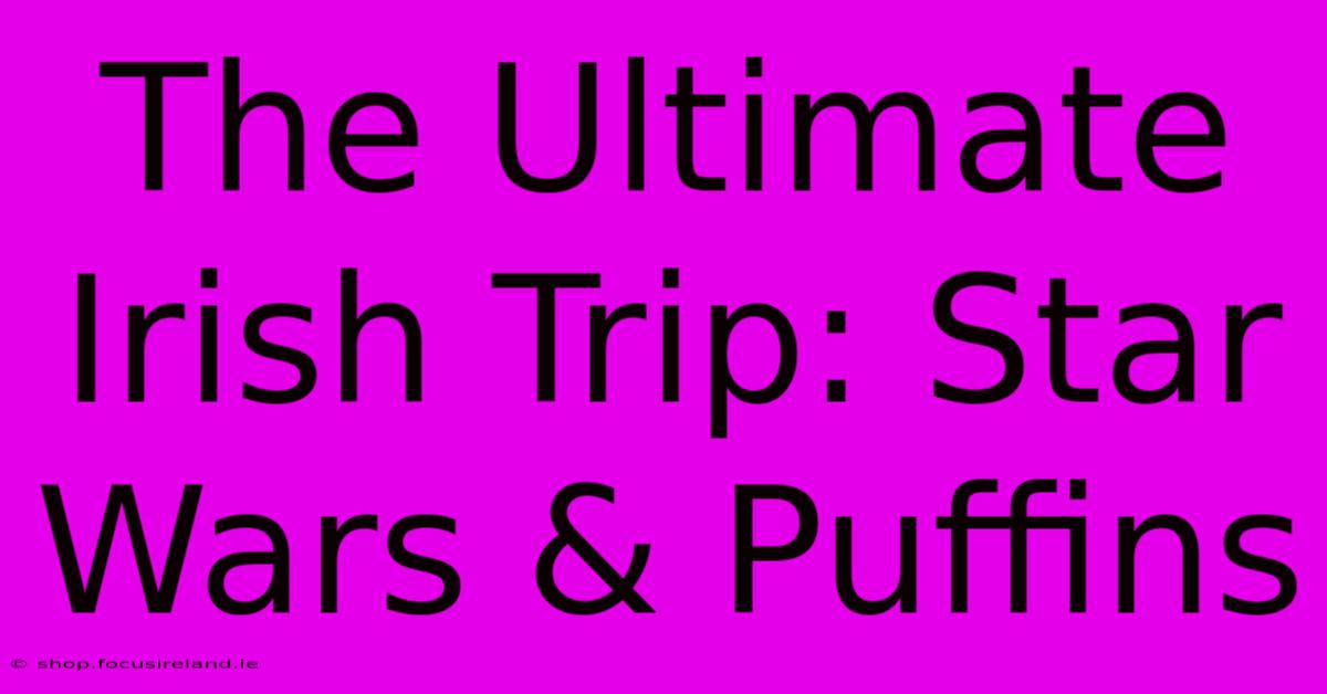 The Ultimate Irish Trip: Star Wars & Puffins