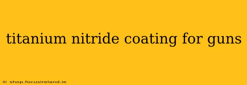 titanium nitride coating for guns