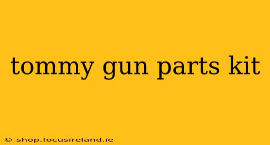 tommy gun parts kit
