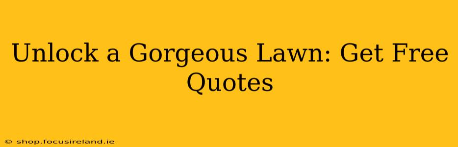 Unlock a Gorgeous Lawn: Get Free Quotes