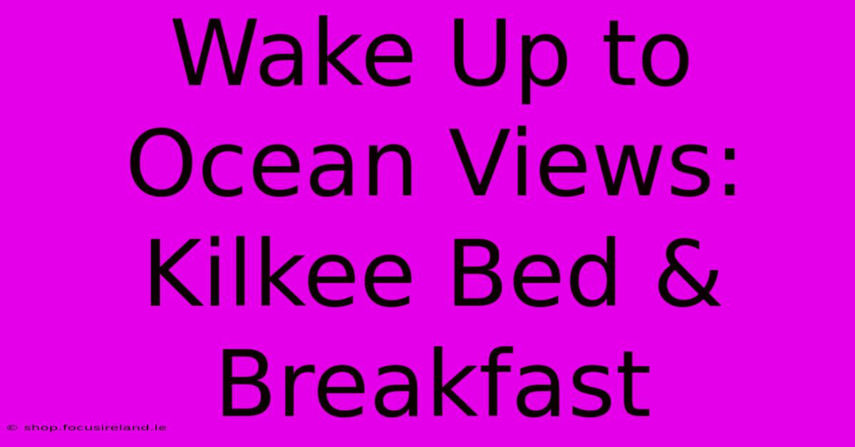 Wake Up To Ocean Views: Kilkee Bed & Breakfast