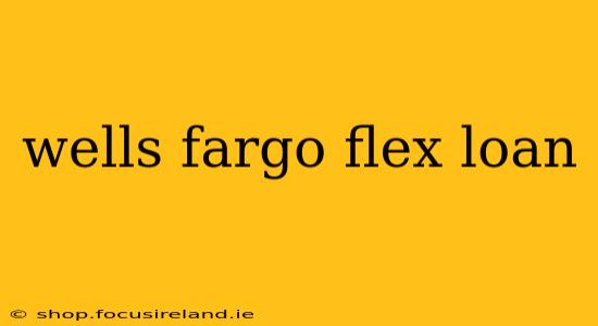 wells fargo flex loan