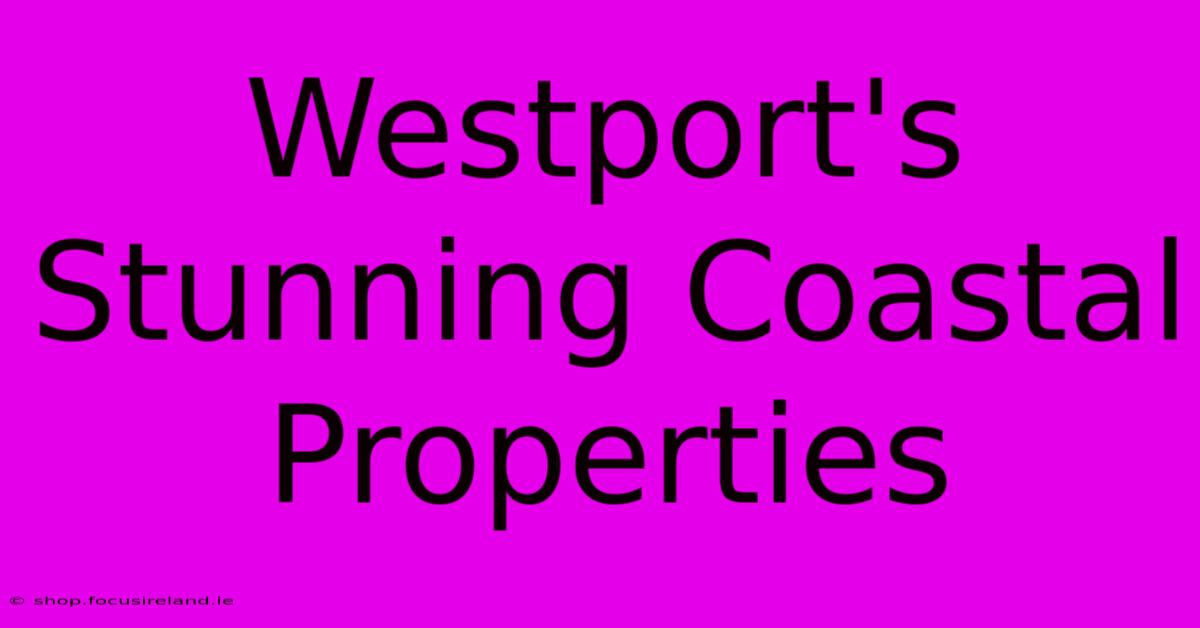 Westport's Stunning Coastal Properties