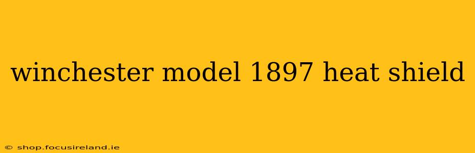 winchester model 1897 heat shield