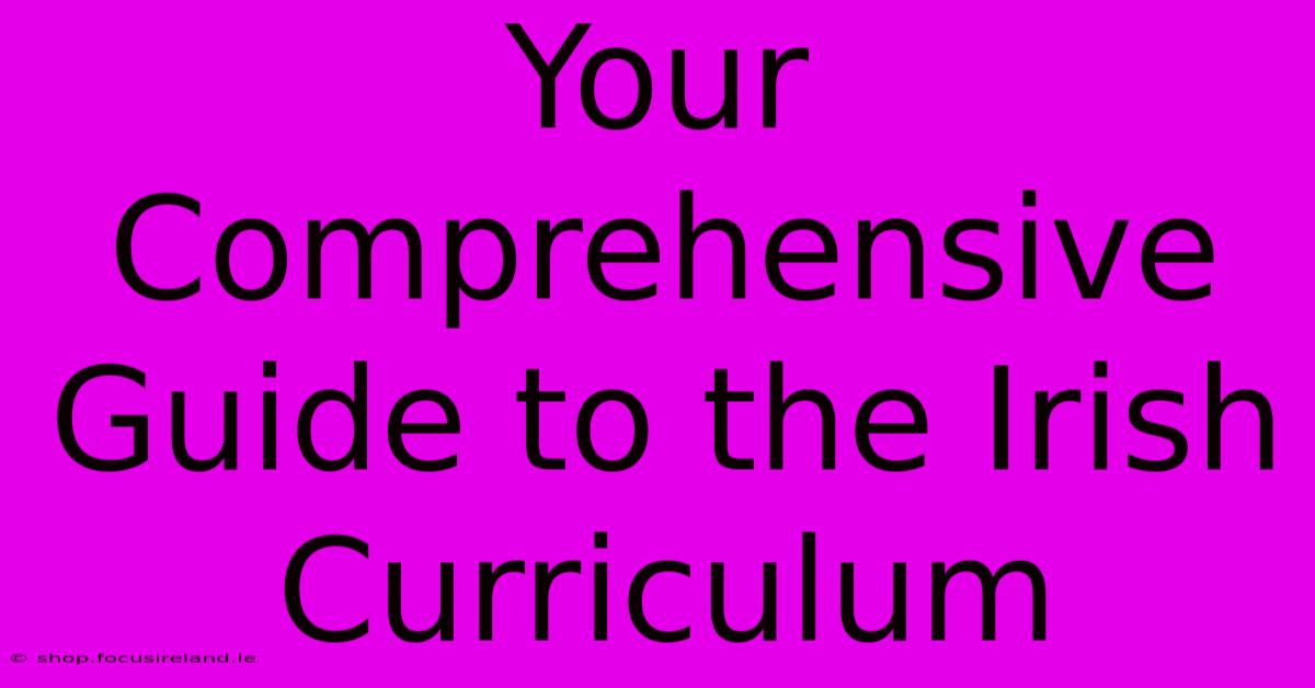 Your Comprehensive Guide To The Irish Curriculum