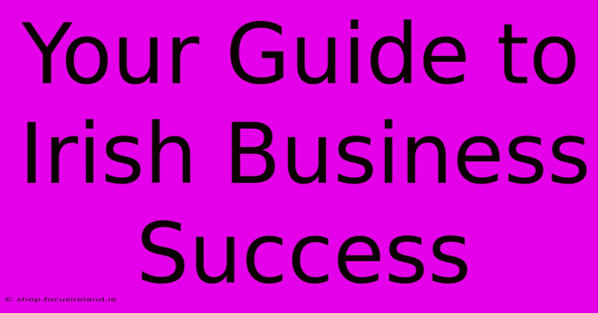 Your Guide To Irish Business Success